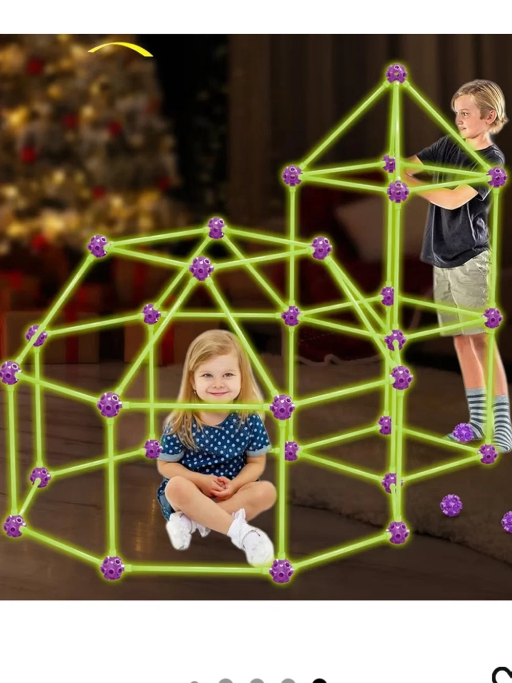 STEM Creative Fort Building Kit for Kids